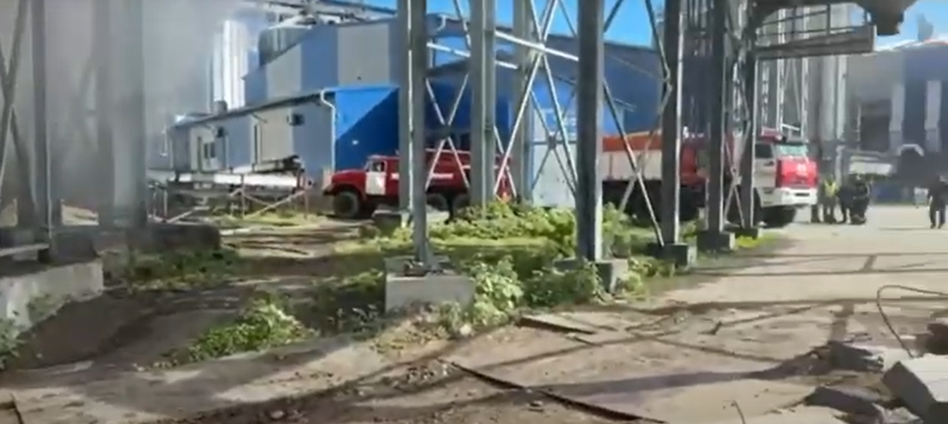 Пожар на предприятии произошел в ВКО