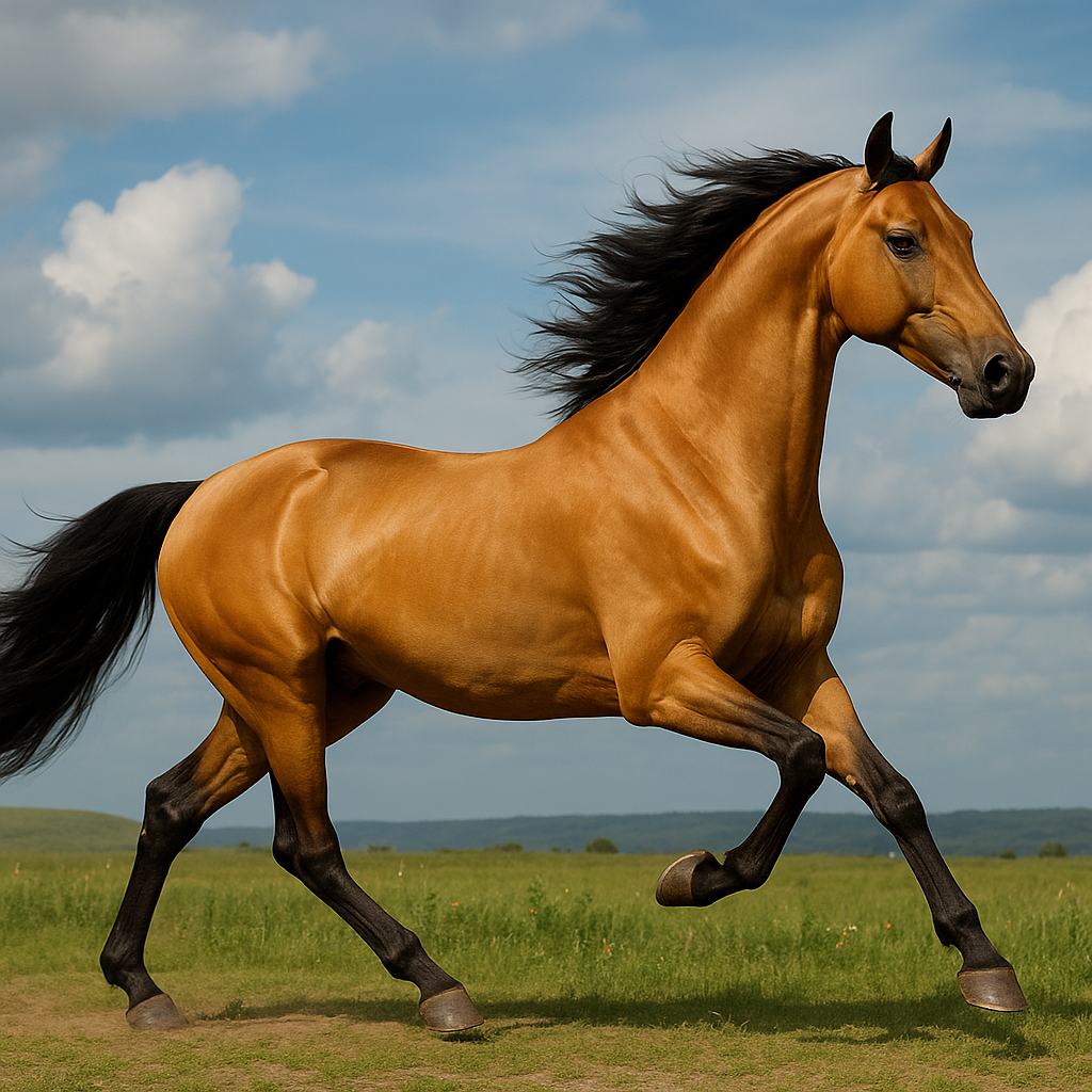 В Абайской области лошадь провалилась в колодец
