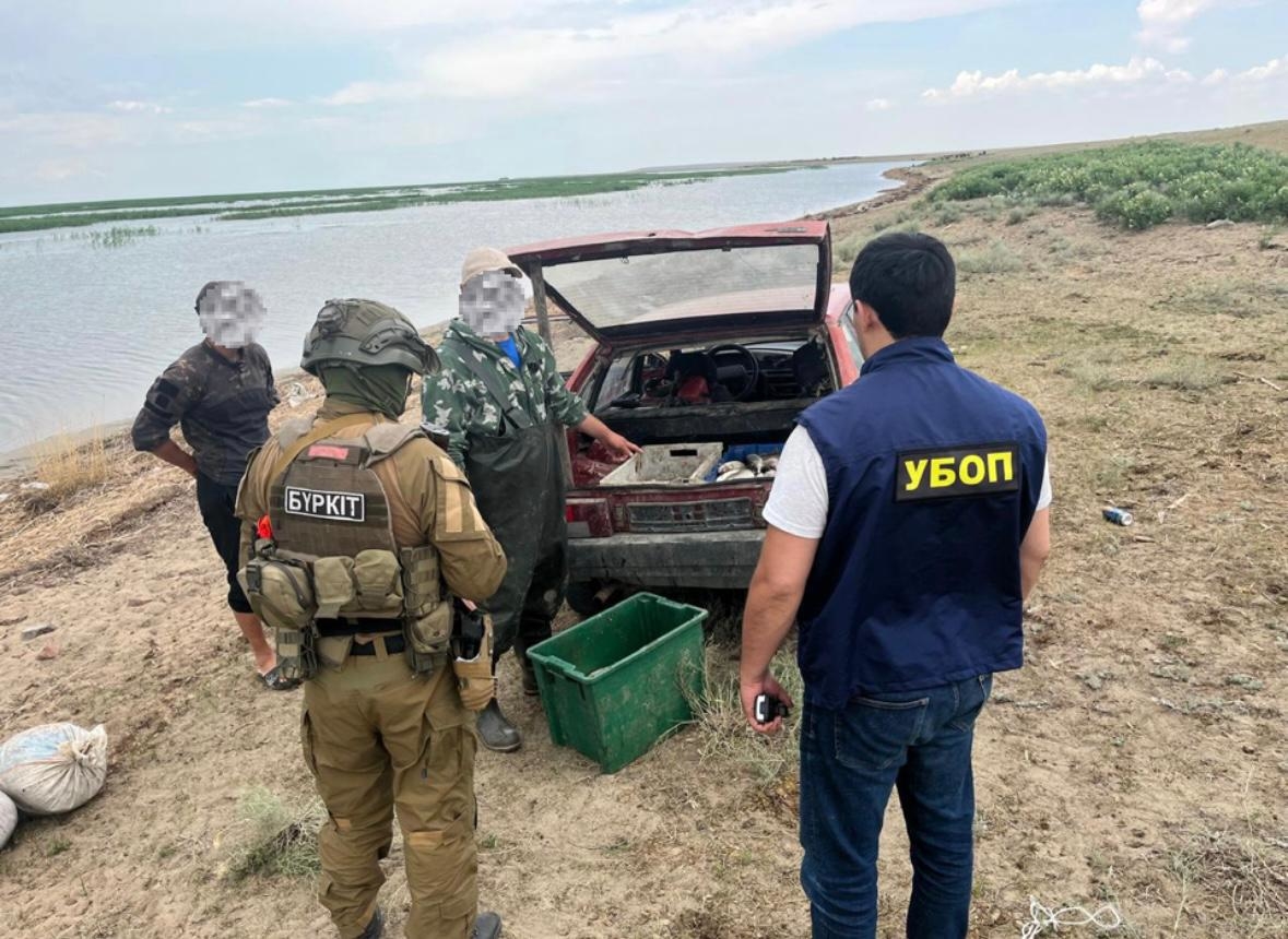 На озере Зайсан в Восточно-Казахстанской области задержаны браконьеры