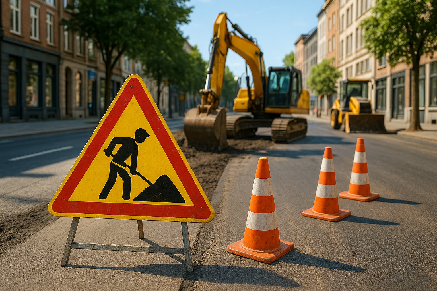 Участок улицы Алматы закрыли на ремонт в Астане