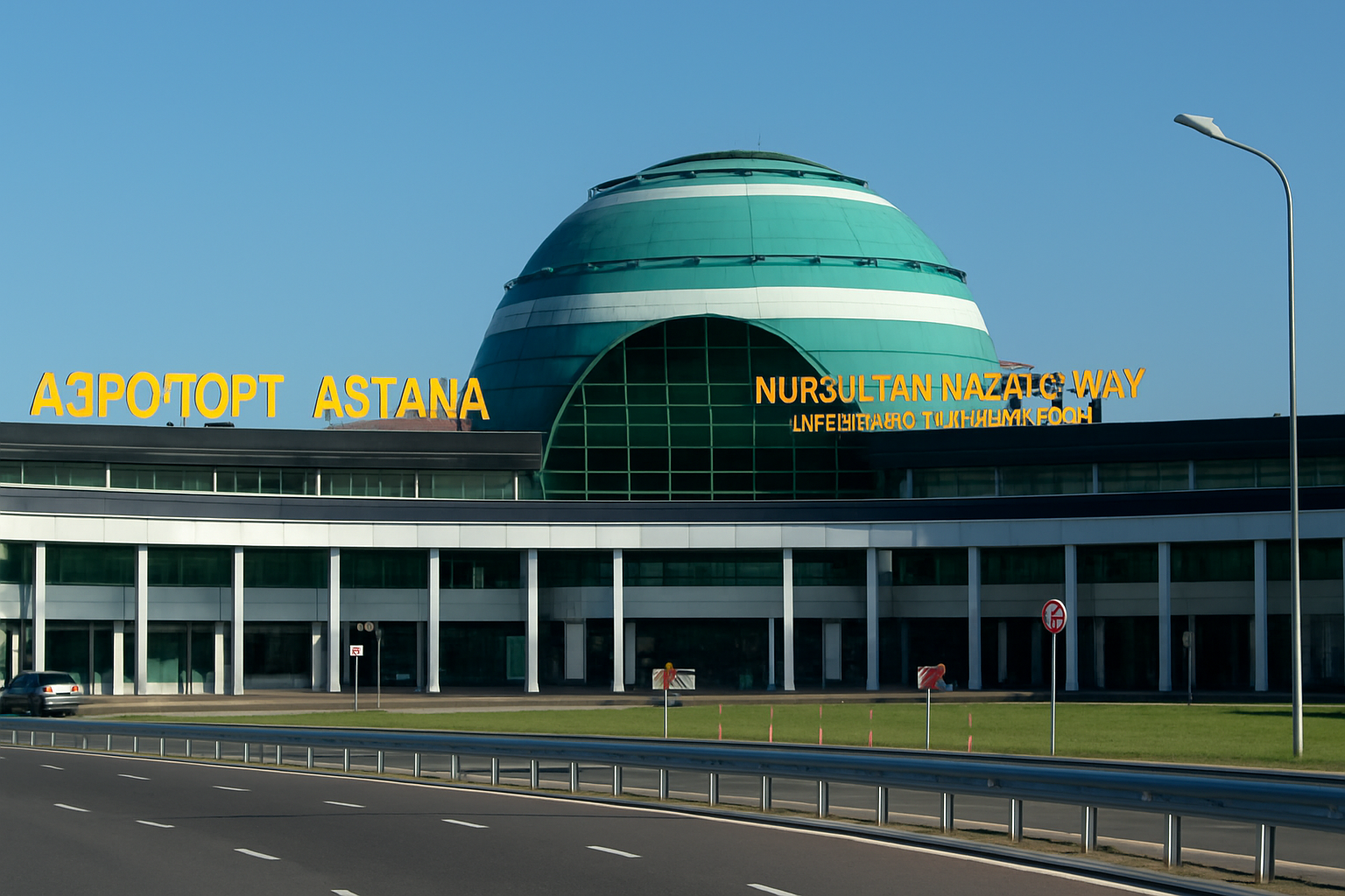 Столичный аэропорт обратился к казахстанцам