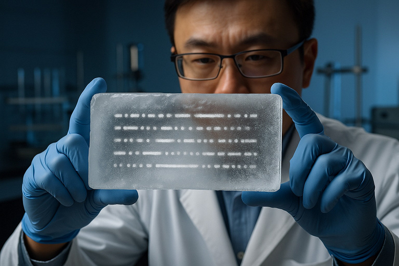 Китайские инженеры впервые зашифровали сообщение внутри льда