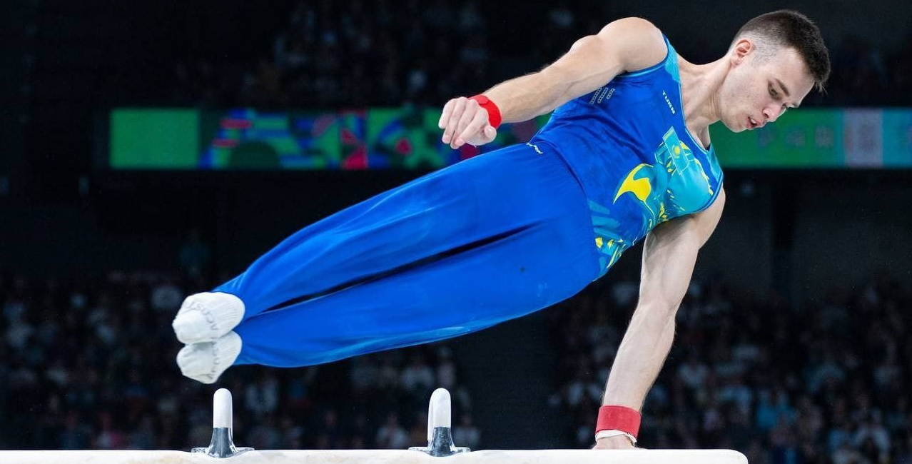 "Золото" и "серебро" чемпионата Азии завоевали казахстанские гимнасты