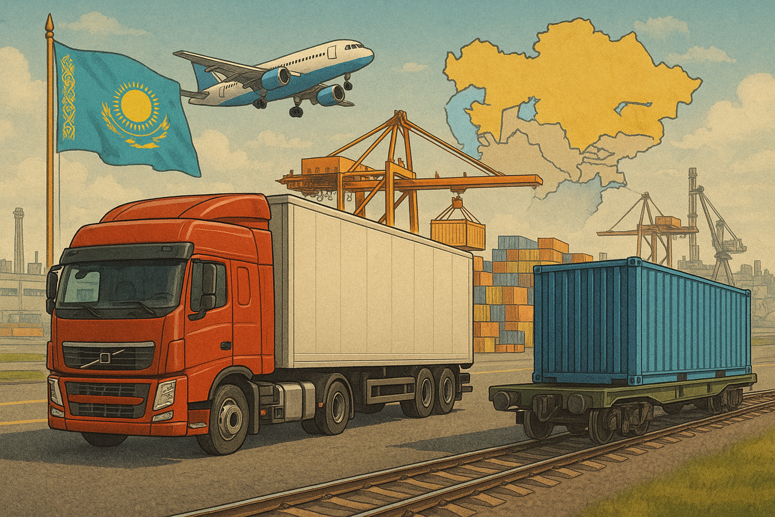 Логистический хаб Среднего коридора: Взлёт Казахстана на мировой арене