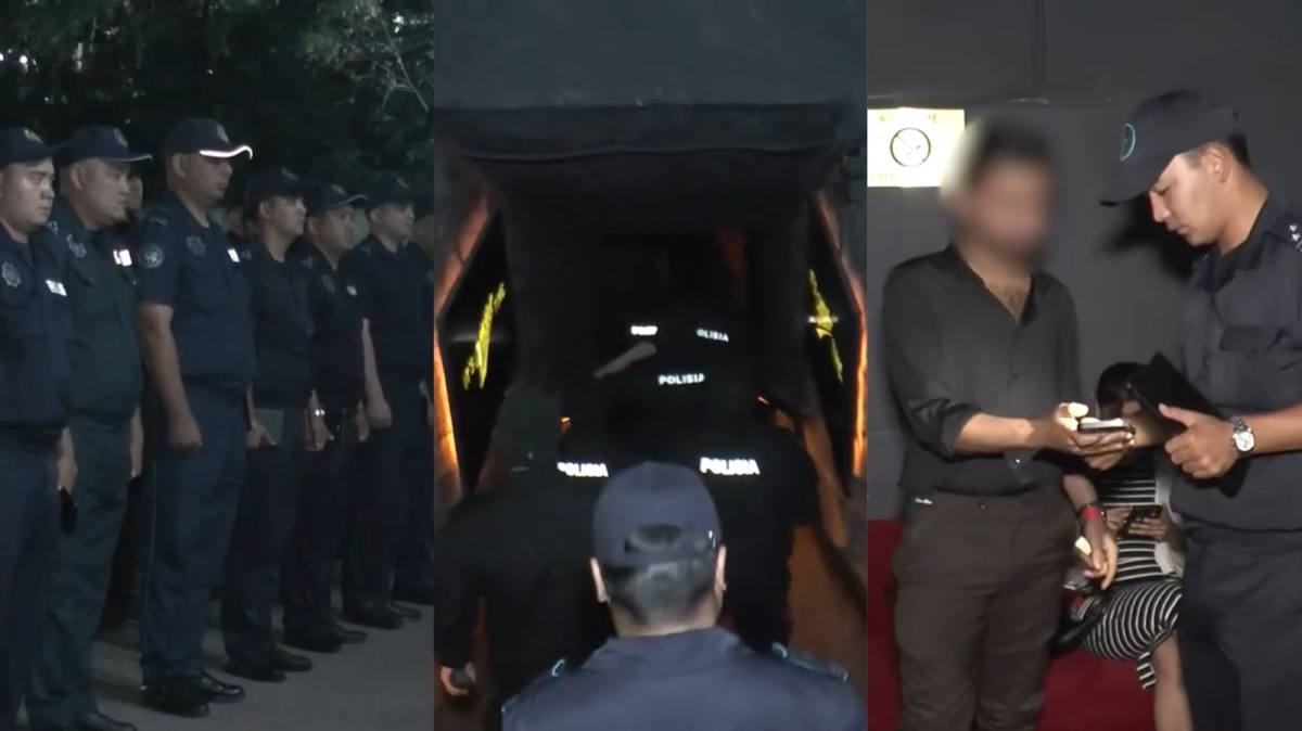 В увеселительных заведениях Алматы полиция провела рейды