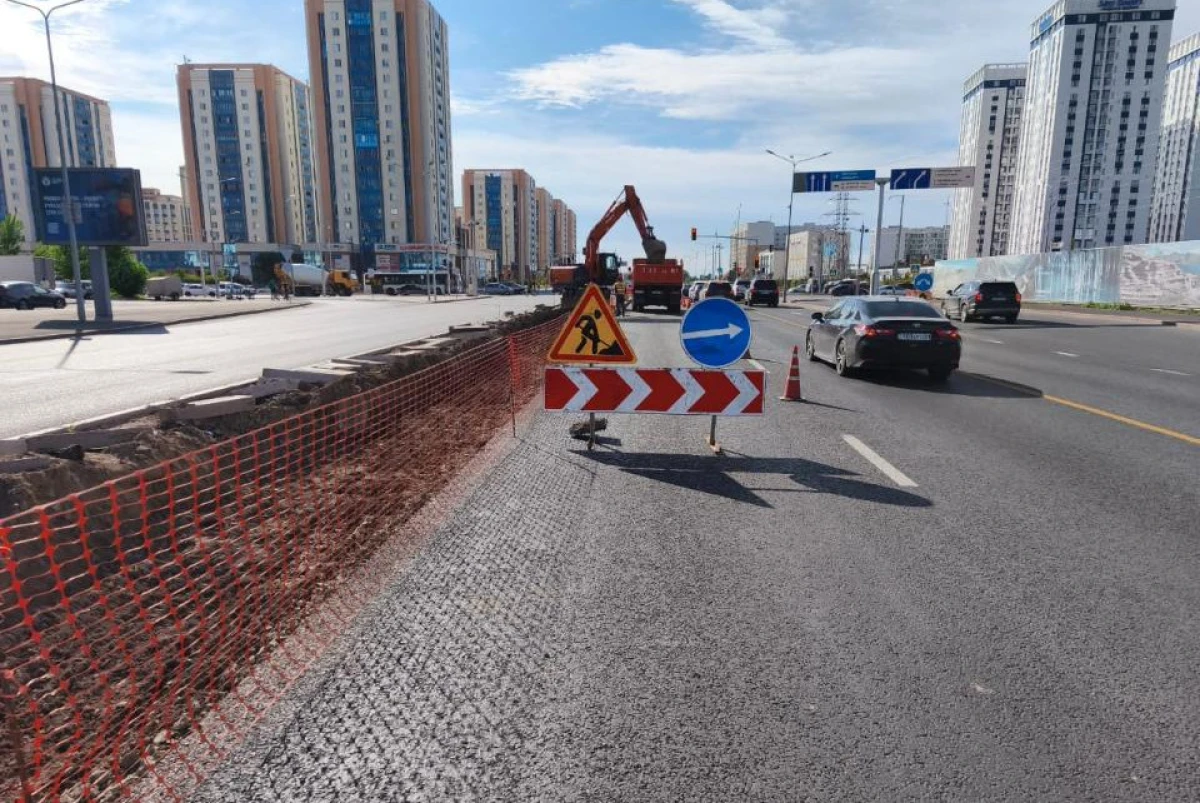 В Астане появится новая полоса движения