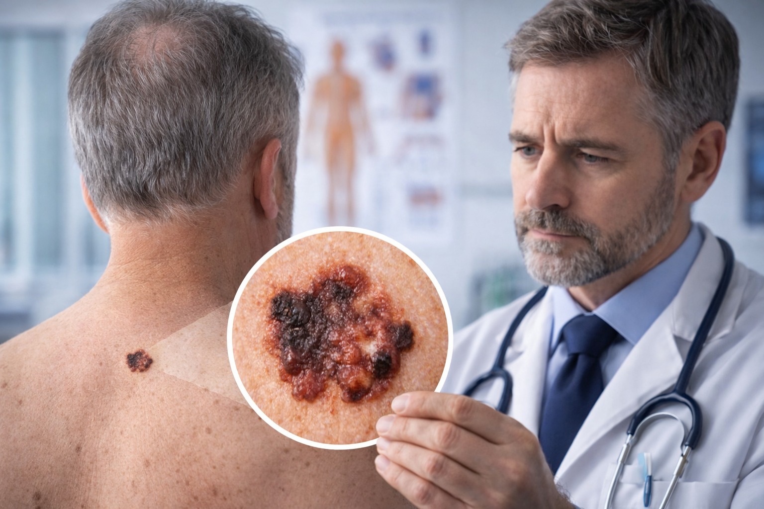 Врач оценил риск развития рака из-за повреждения родинки