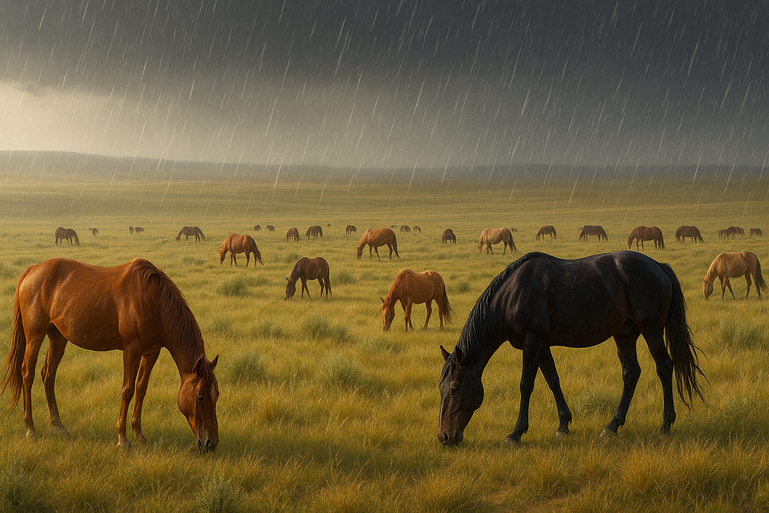 Сильные дожди обещают синоптики жителям ряда регионов Казахстана