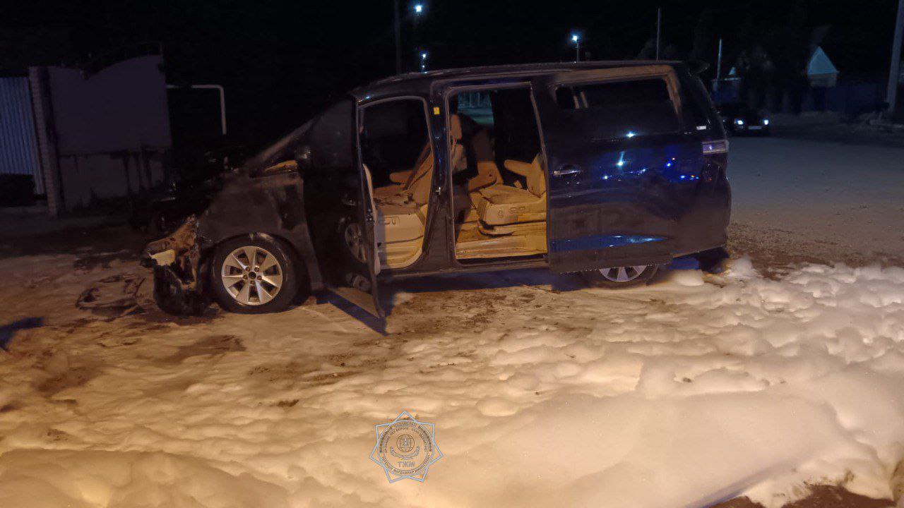 В Актобе произошло возгорание автомобиля