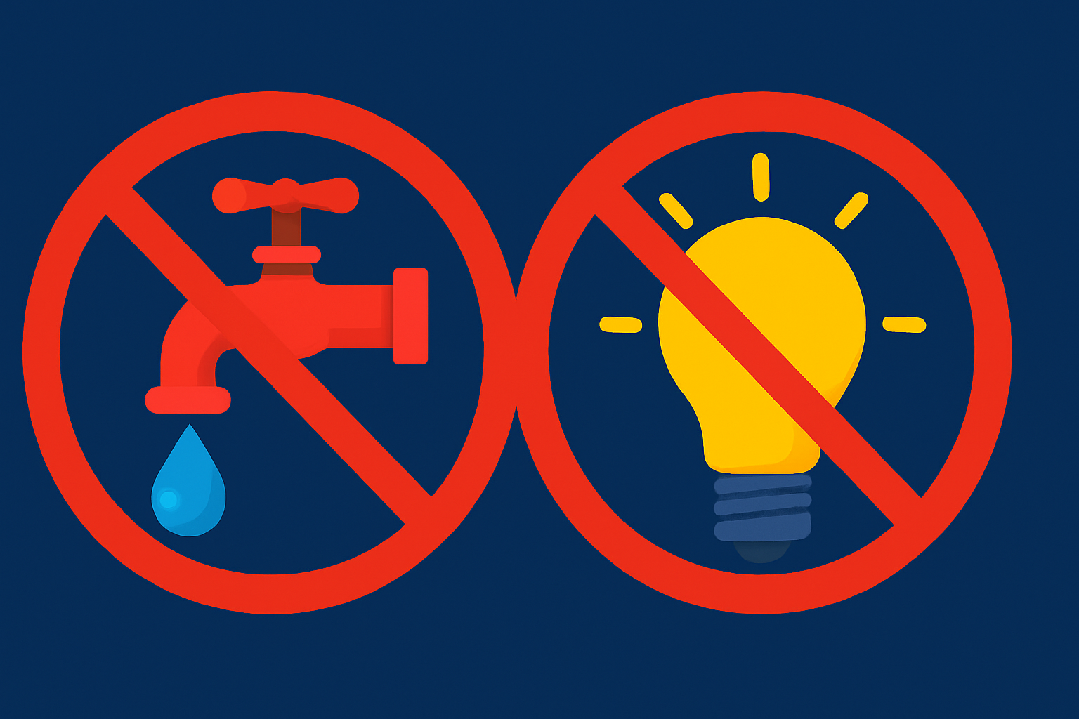 Жителей Астаны предупредили о предстоящем отключении водоснабжения и электричества