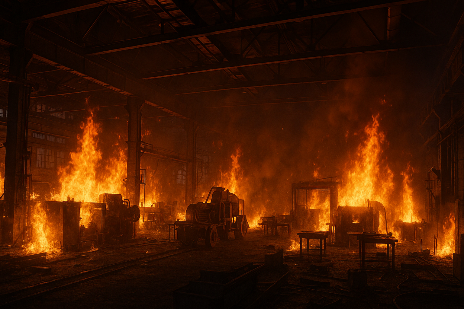 Человек погиб в пожаре на птицефабрике в Алматинской области