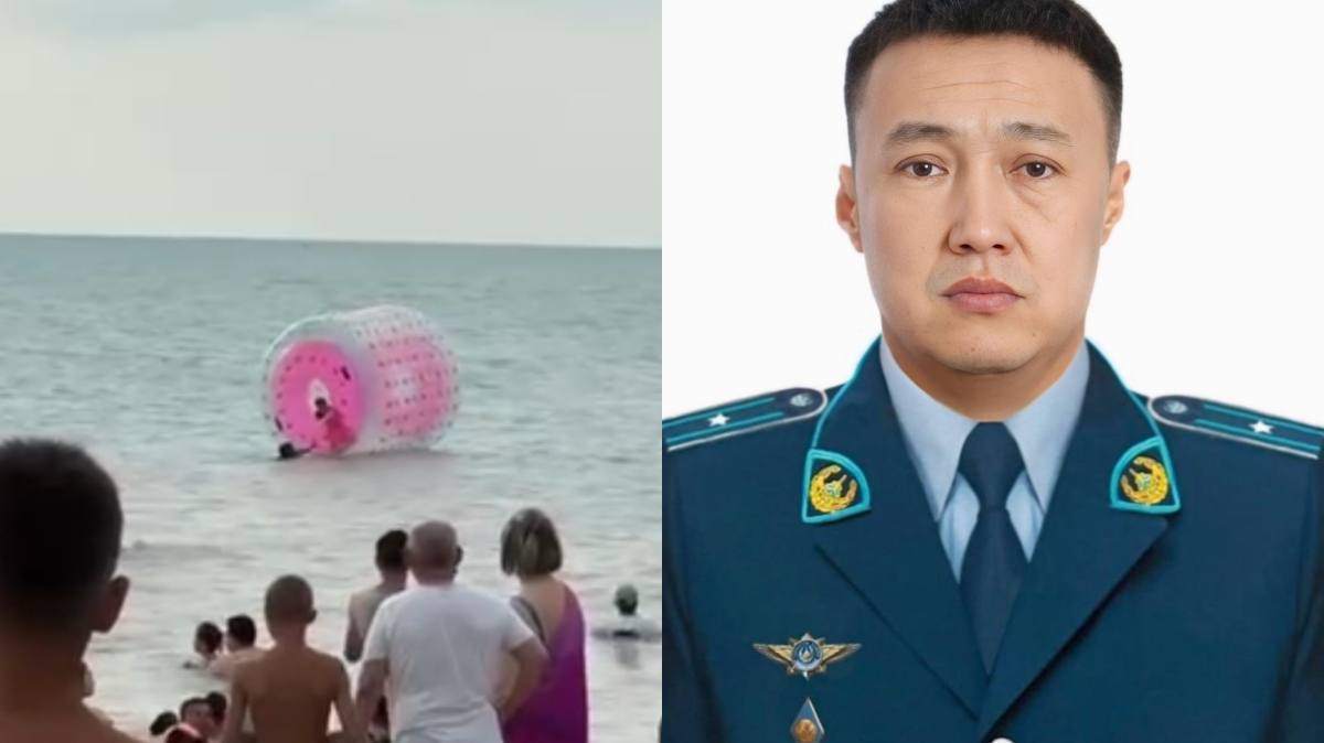 На Алаколе полицейский вытащил шестилетнего ребенка из воды