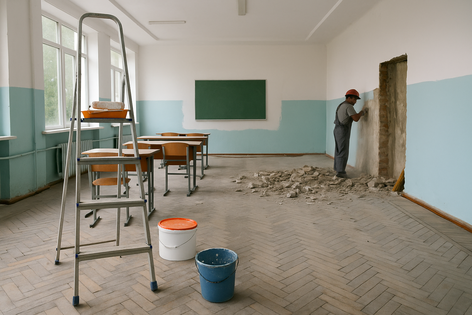 В Алматы в 10 школах сделают капитальный ремонт