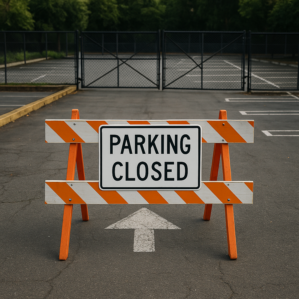 В Астане временно закроют парковку возле Центрального парка на проспекте Туран