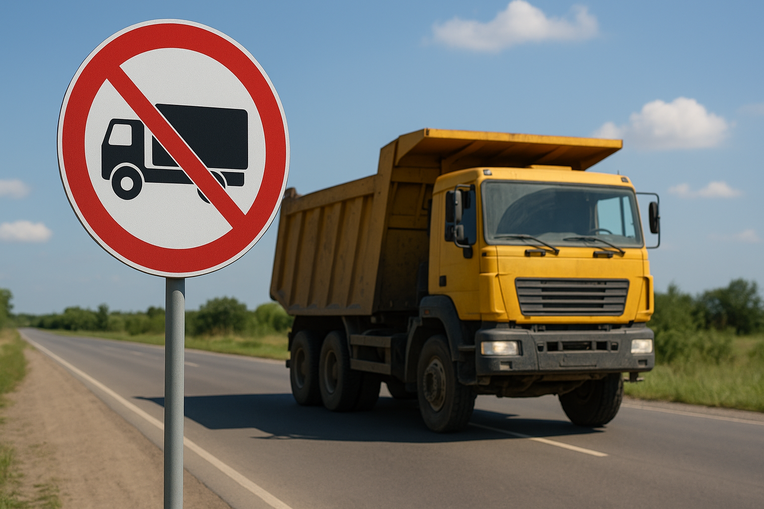 Цена перегруза: кто ответит за тяжёлые последствия запрета на крупнотоннажный транспорт?