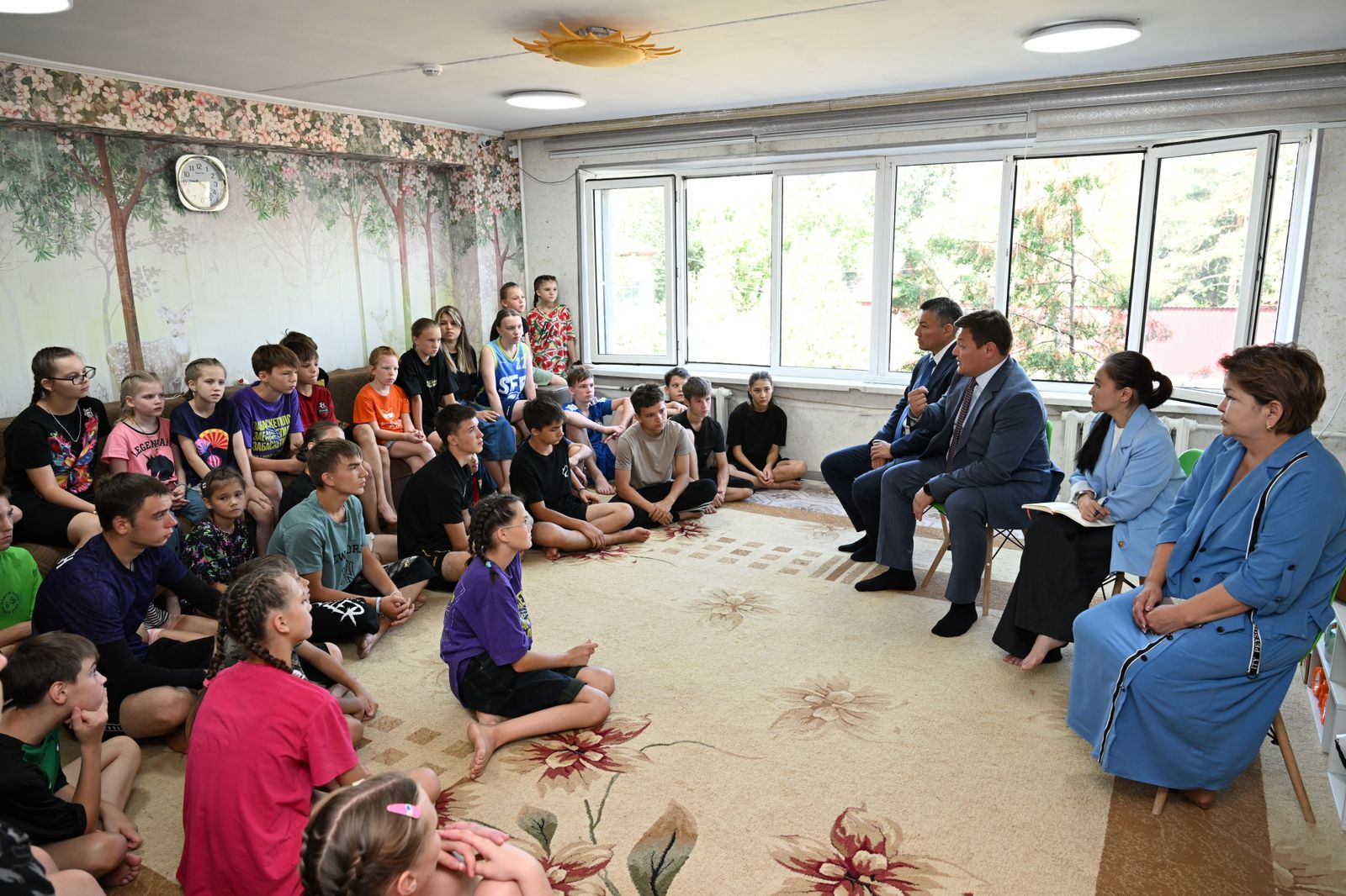 Комиссия Администрации Президента проверила детский дом «Баганашыл»