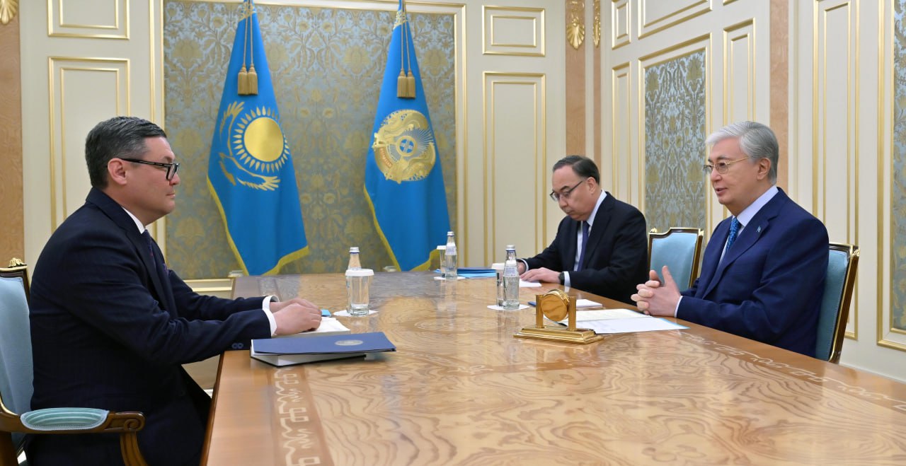 Токаев принял специального представителя президента по Афганистану Еркина Тукумова