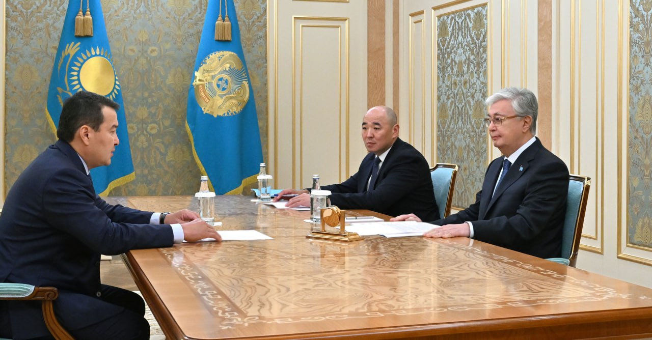 Глава государства принял председателя Высшей аудиторской палаты Алихана Смаилова