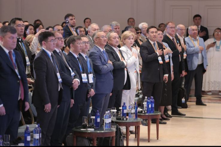 На съезде профсоюзов в Астане утвердили Резолюцию в поддержку реформ Токаева