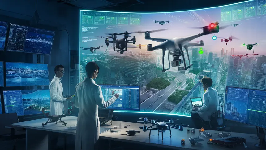 NASA протестировало систему оценки рисков для дронов над городами