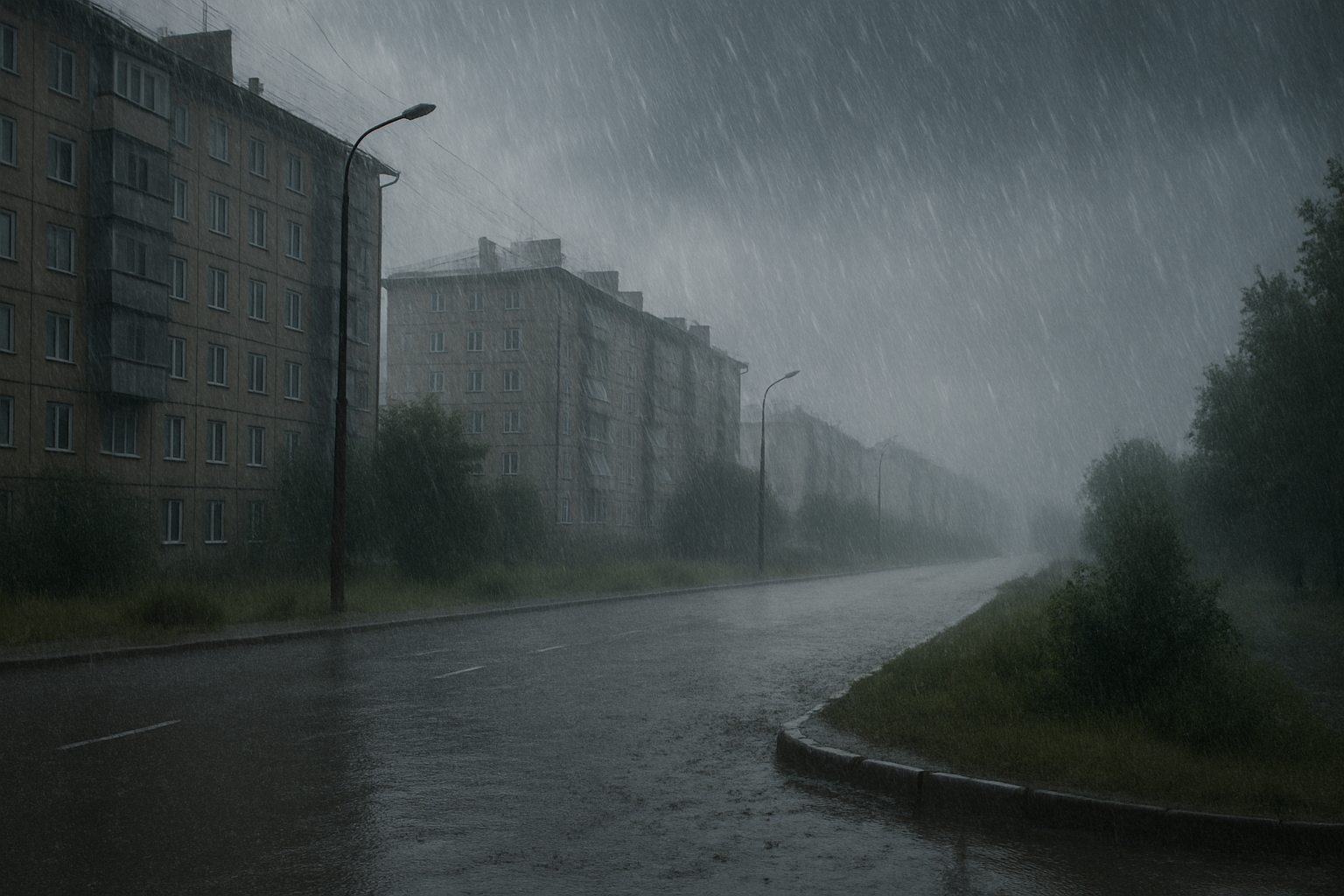 Сильные дожди ожидаются на севере и западе Казахстана