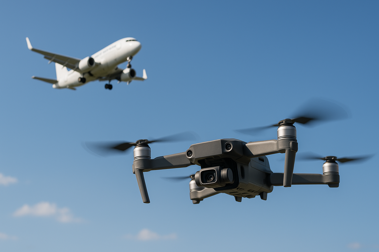 В Казахстане введена уголовная ответственность для тех, кто мешает летчикам, используя лазеры и дроны