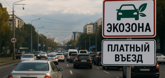 Платный въезд в Алматы: почему город не поделят на грязные и чистые квадраты?