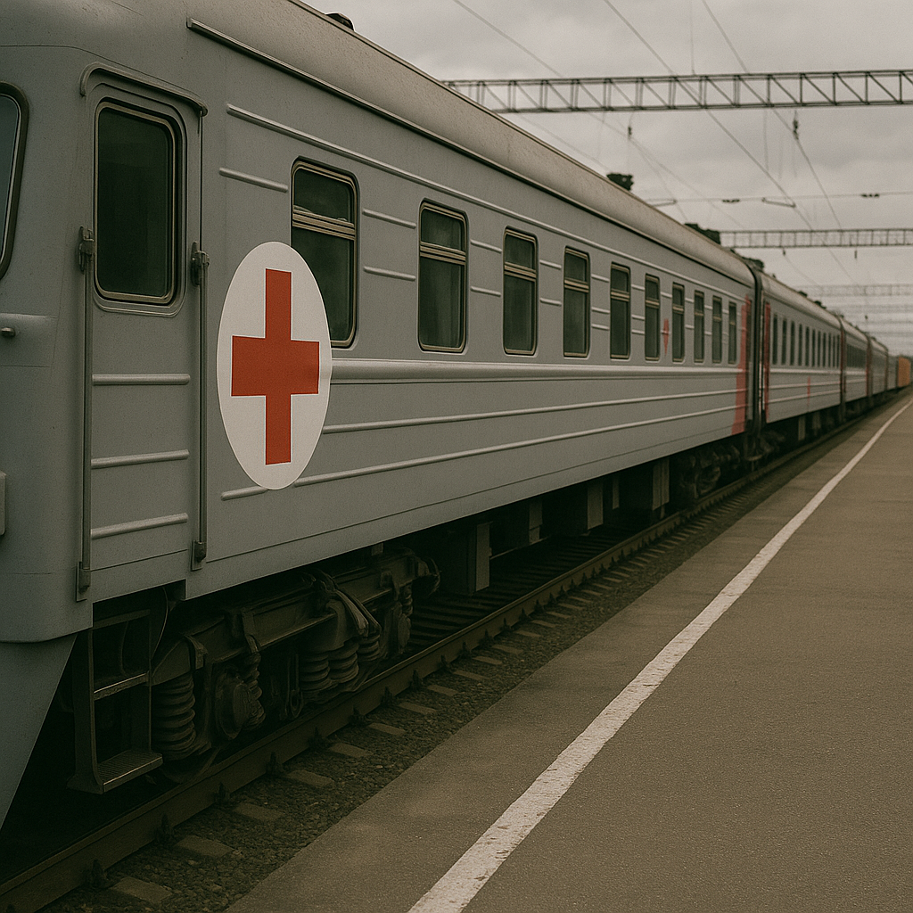 В Павлодарской области медицинский поезд принял первых пациентов