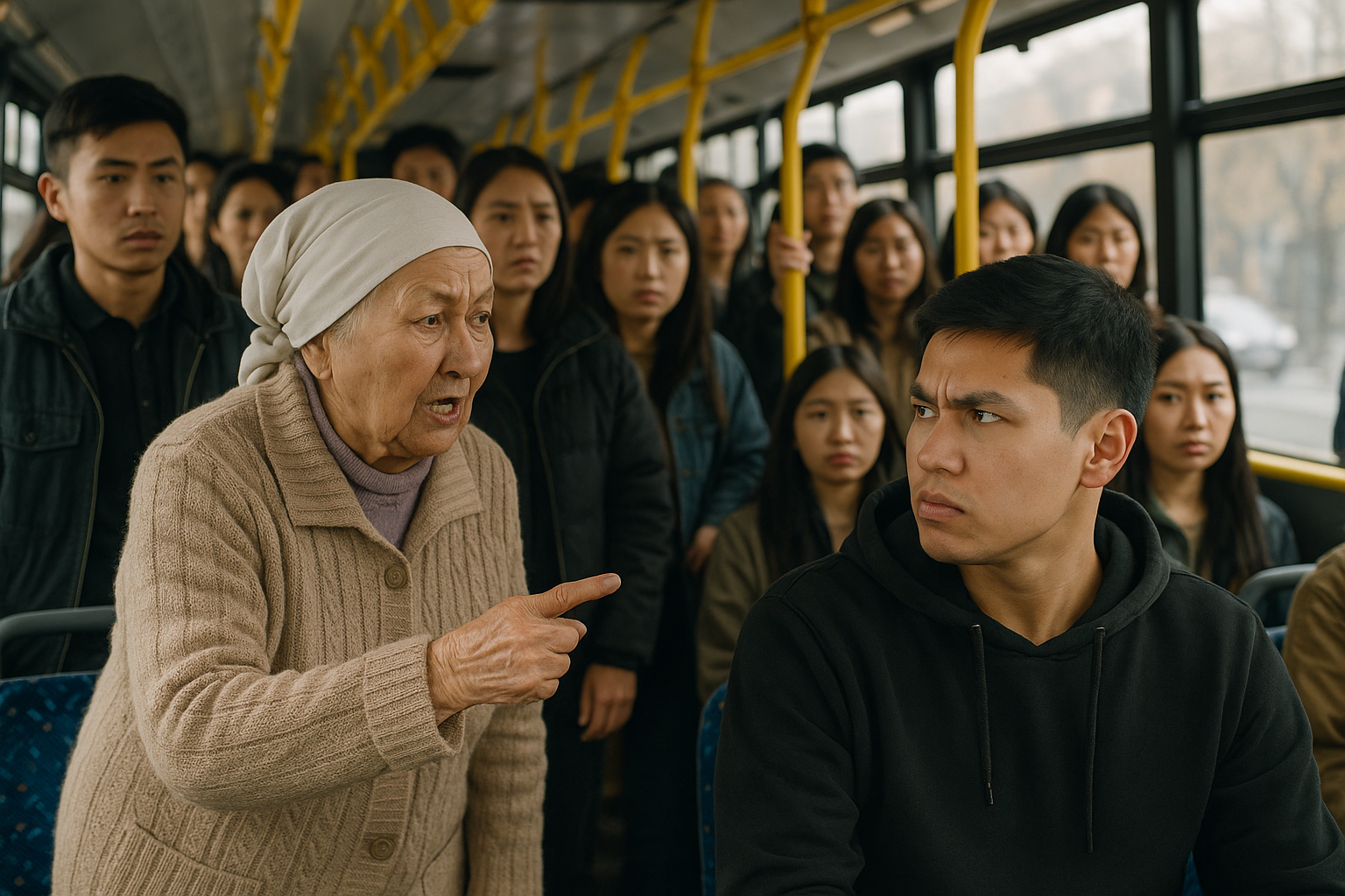 Почему молодежь все реже уступает место в транспорте – психолог