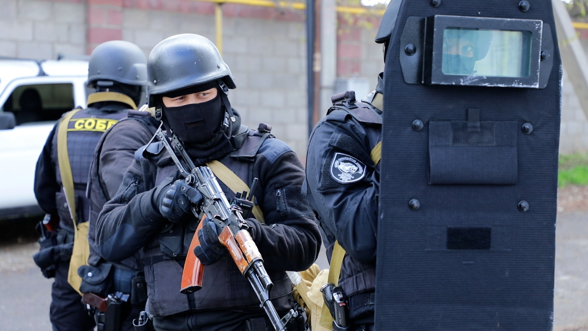 В одном из городов Казахстана начались антитеррористические учения