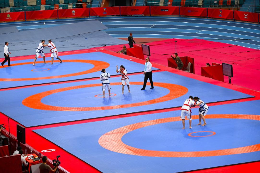 Казахстан выиграл первое место на чемпионате мира среди военных по қазақ күресі