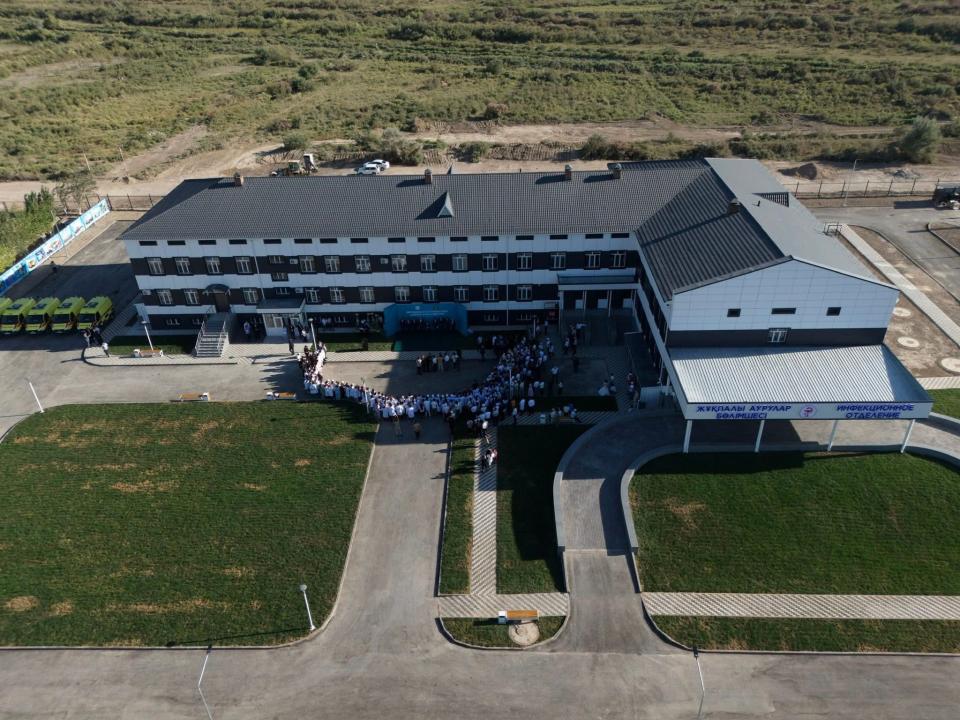 В Шиелийском районе начало работу новое инфекционное отделение