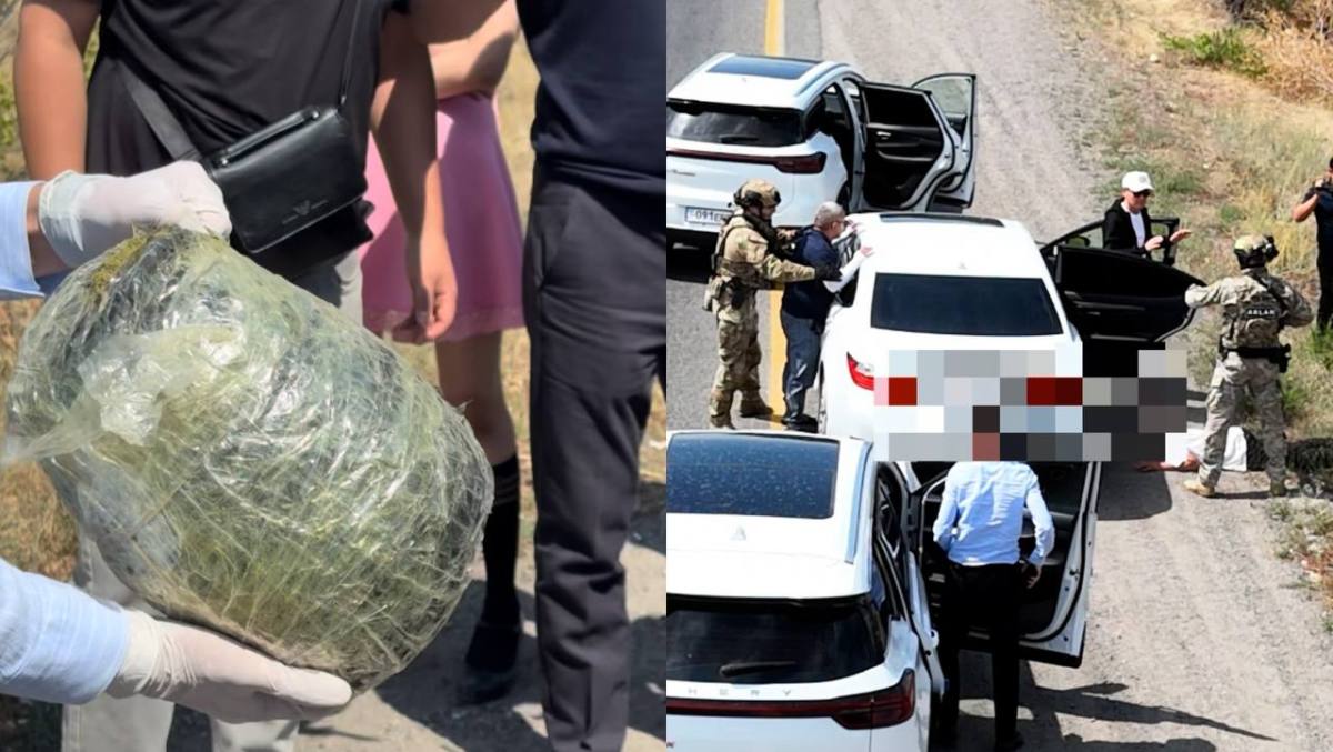 Попытку перевозки крупной партии гашиша пресекла полиция