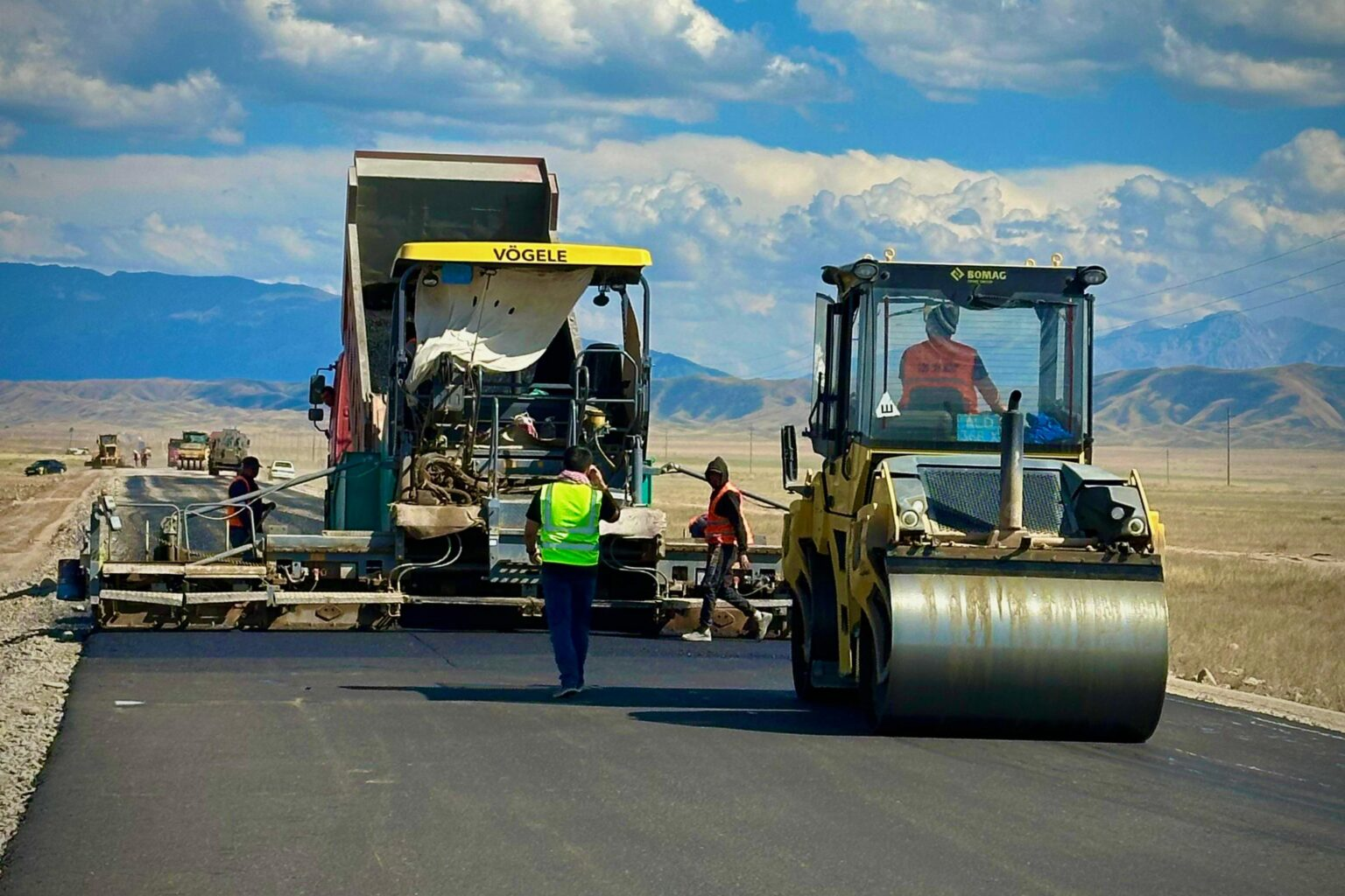 Аким Алматинской области проверил ремонт дороги «Кеген–Нарынкол»