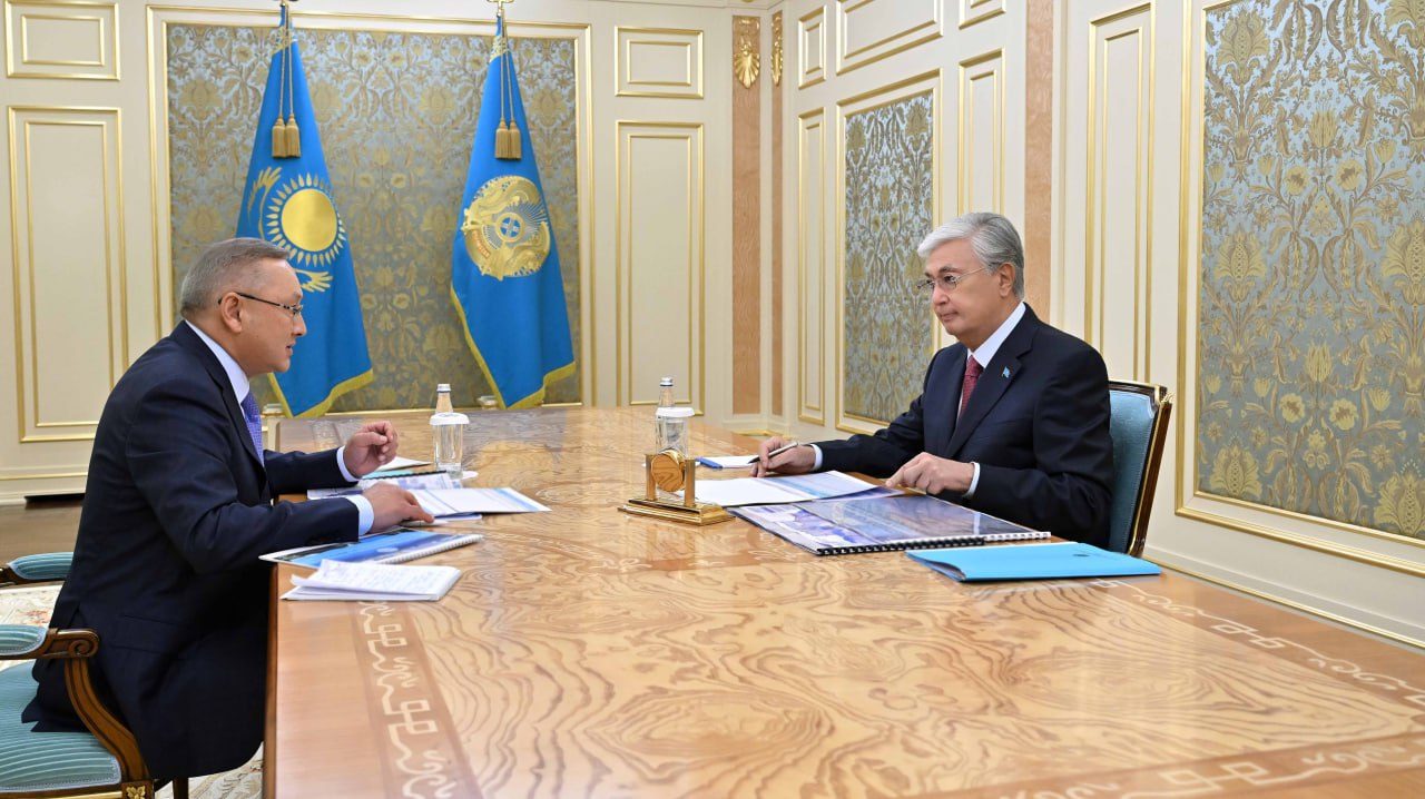 Президент принял акима Жетысуской области