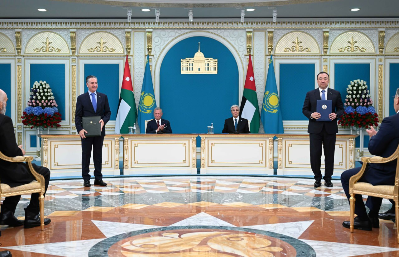 Переговоры президента Казахстана и короля Иордании закончились