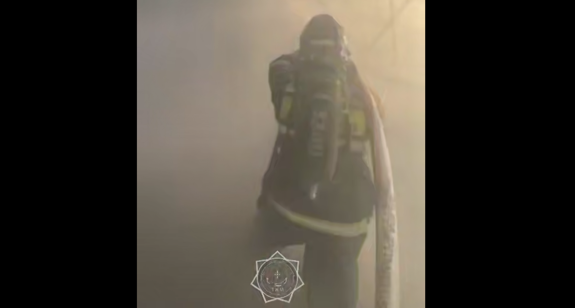 Пожар на стройке потушили в Актобе