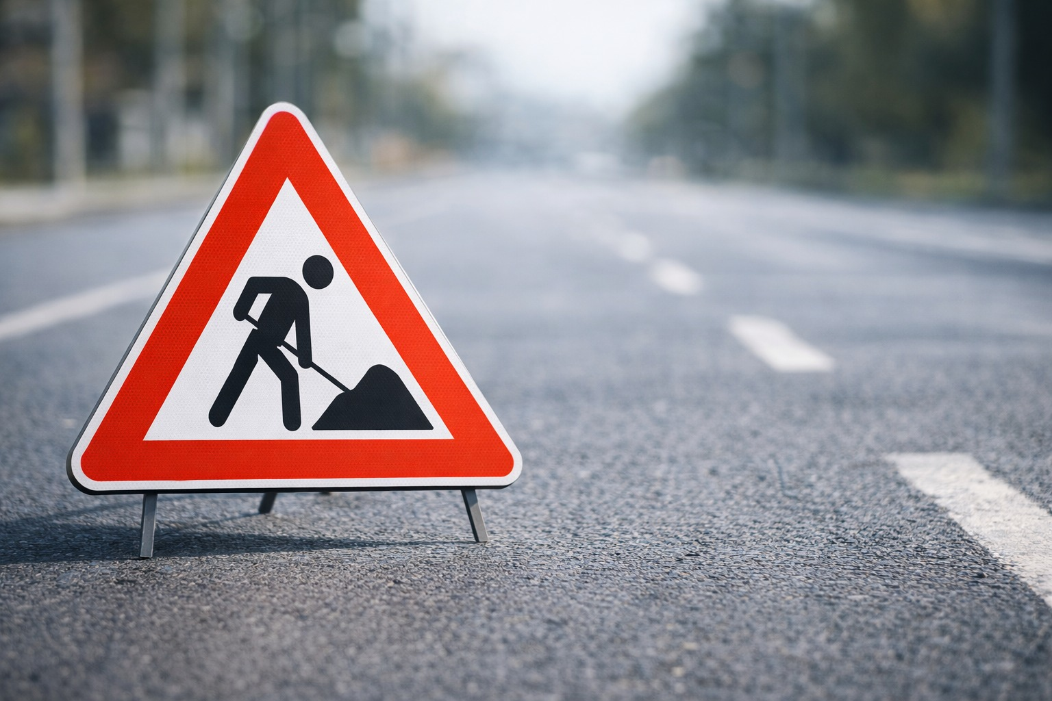 В Астане частично перекрыли улицу Серкебаева