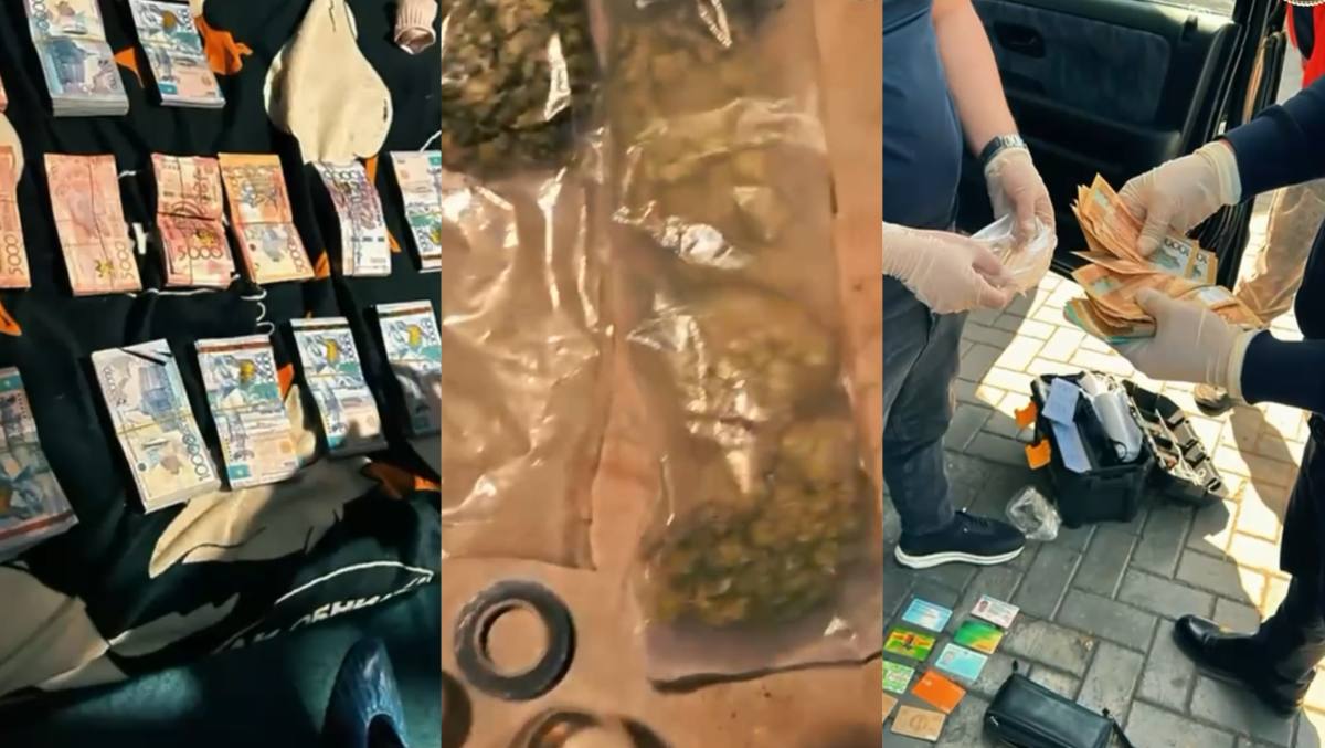 В Павлодарской области полиция изъяла марихуану и миллионы тенге