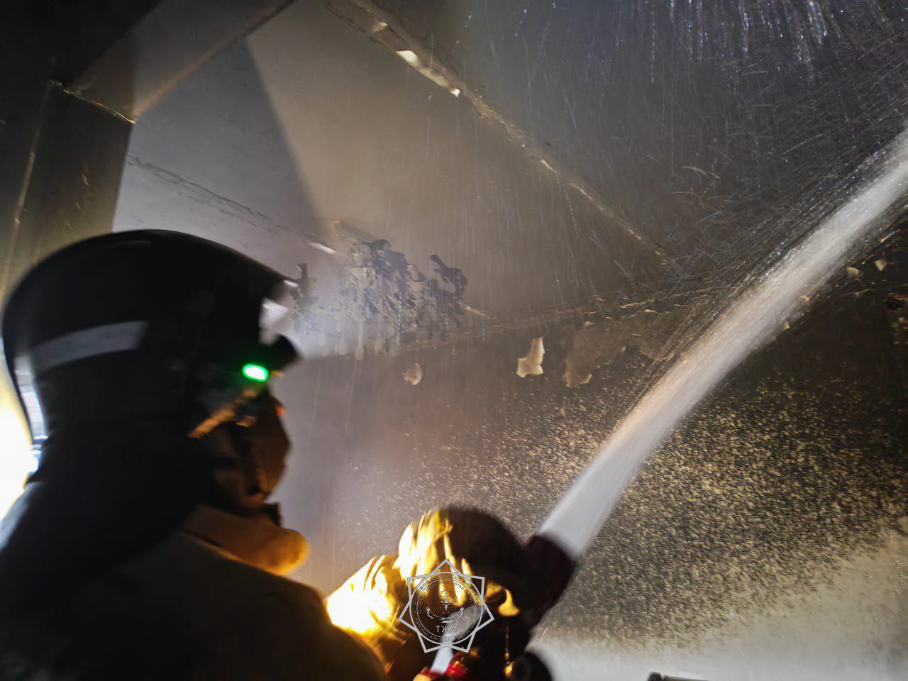 30 человек эвакуировали при пожаре в Актобе