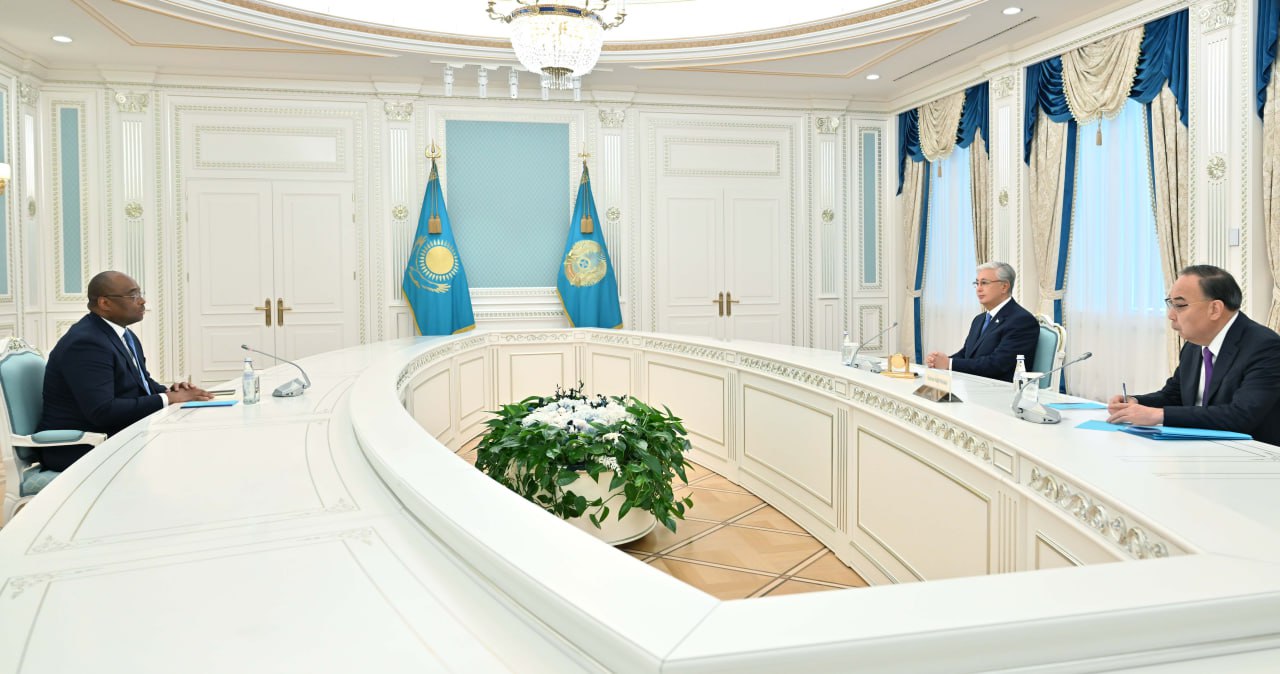 Токаев принял специального посланника президента Демократической Республики Конго