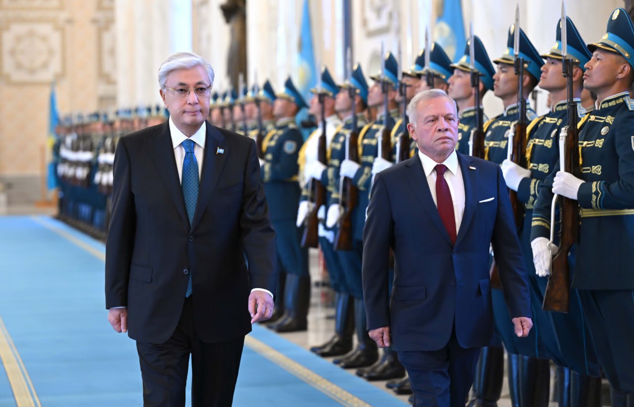 В Акорде состоялась официальная церемония встречи Короля Иорданского Хашимитского Королевства Абдаллы II бен аль-Хусейна