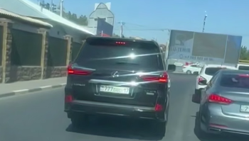 Туркестанский депутат ездил на автомобиле с подложными VIP-номерами - какое наказание ожидает чиновника