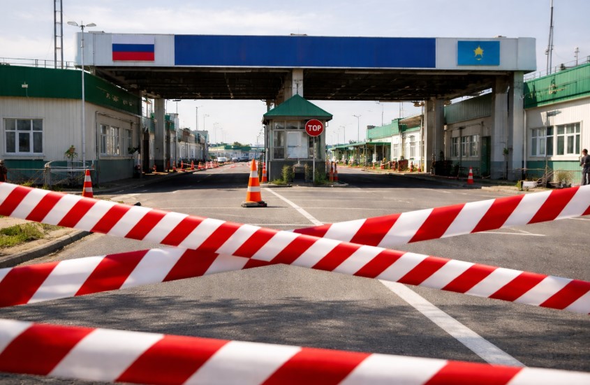 Пункт пропуска временно закроют для легковых автомобилей на границе с РФ