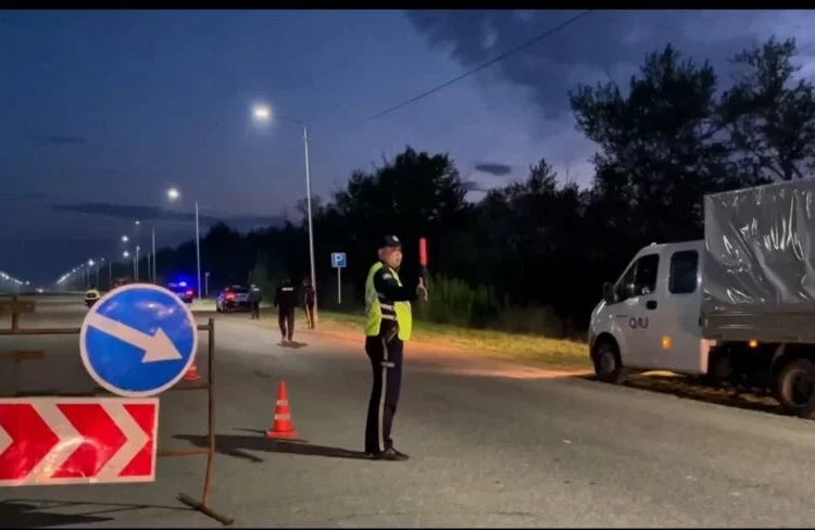 Полиция «сужает» дороги в Костанайской области