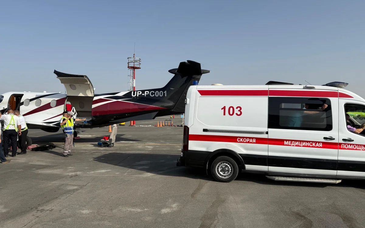 Из Кыргызстана эвакуирована пострадавшая в ДТП казахстанка