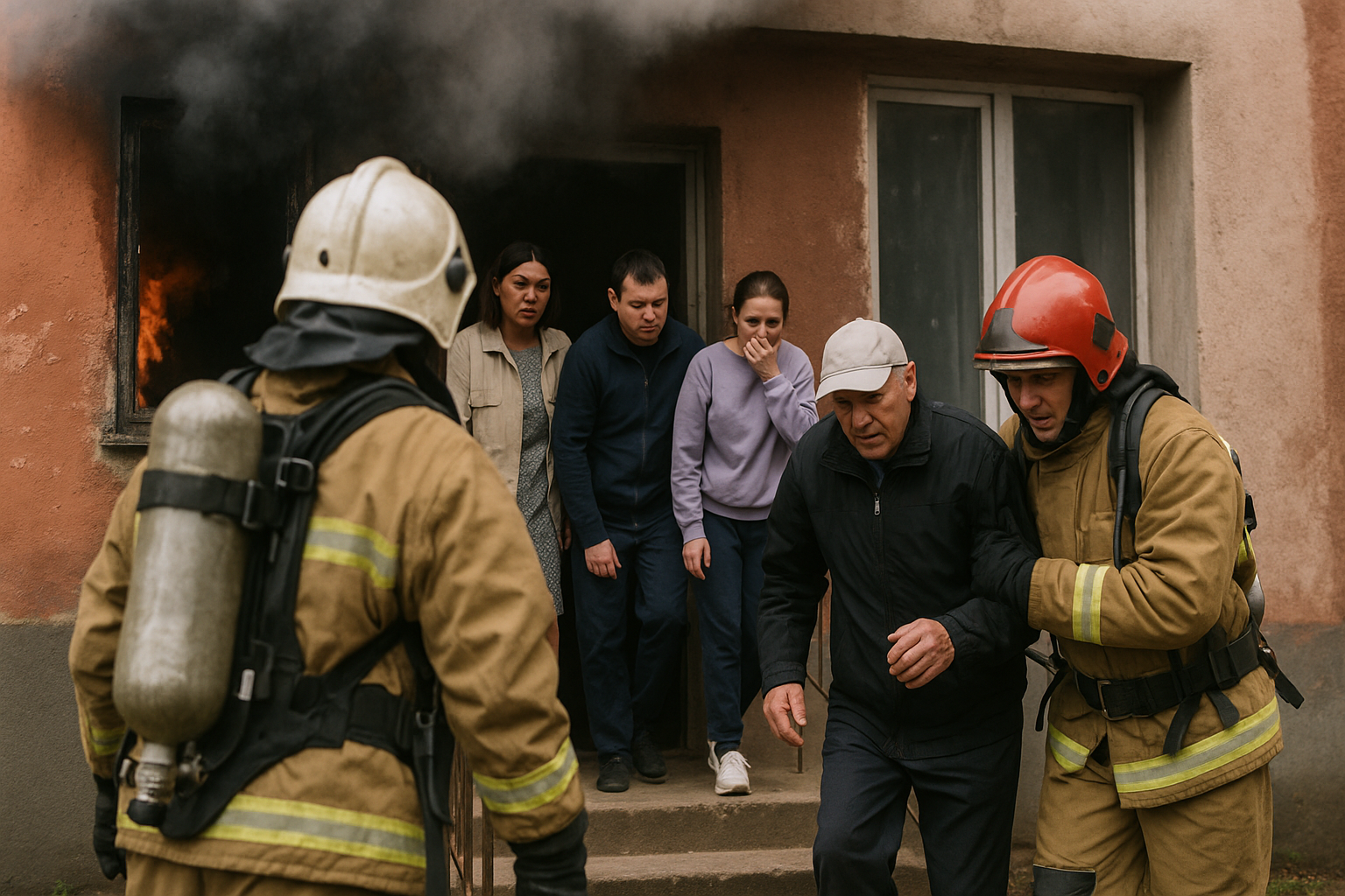 В Семее при пожаре в квартире эвакуировали 5 человек