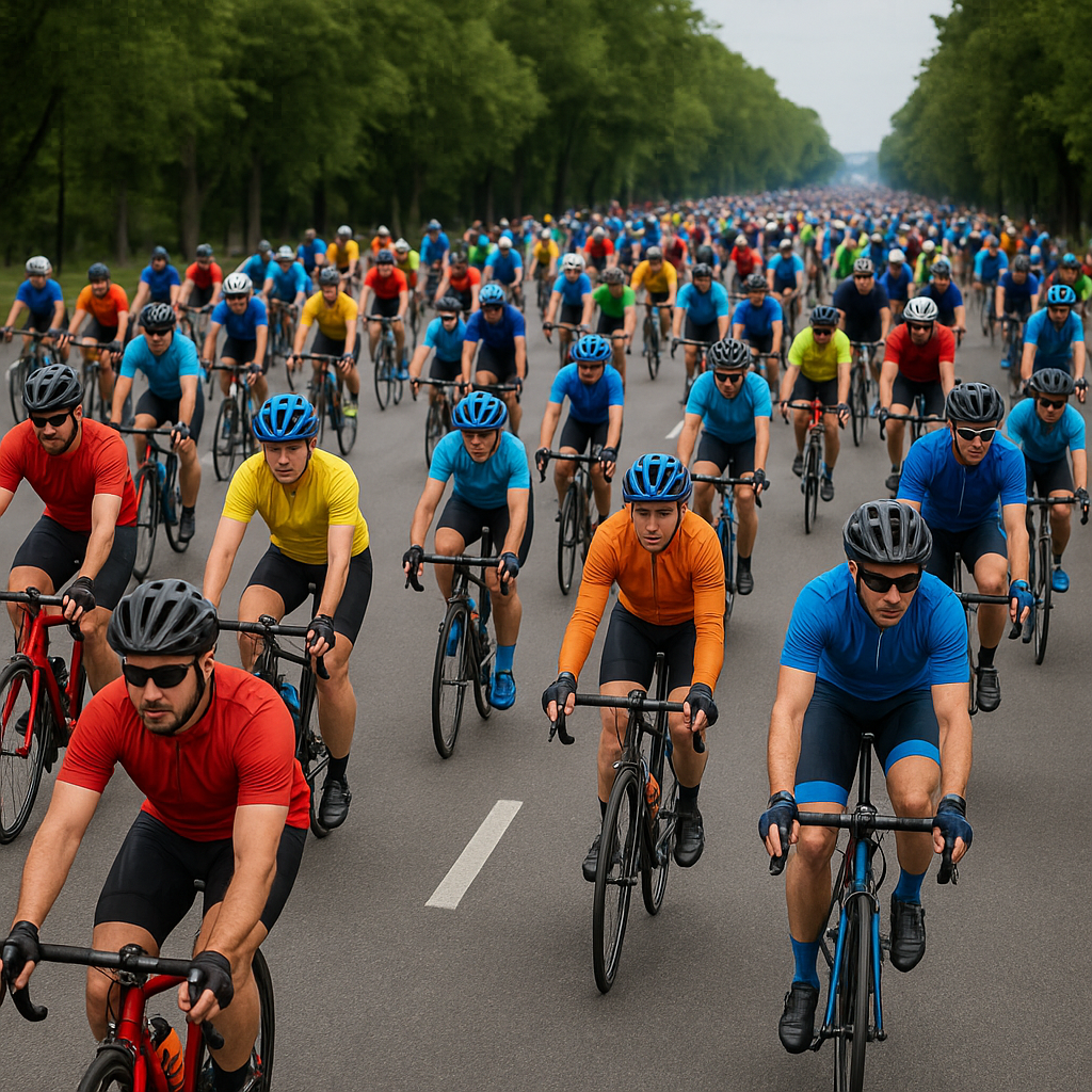 В Атырау 13 сентября из-за велопробега перекроют улицы