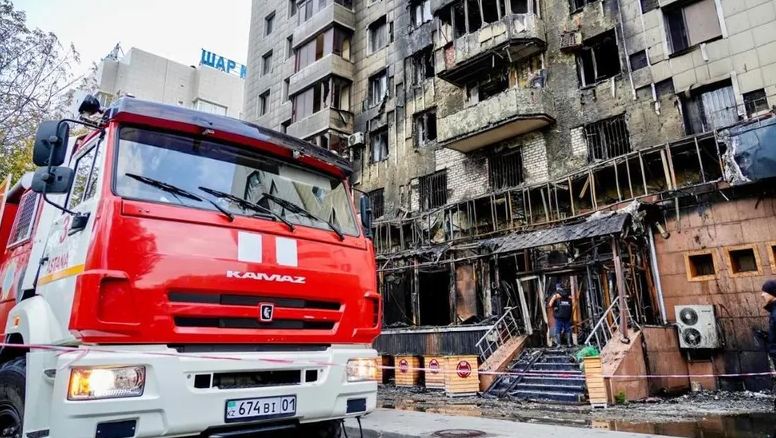 Собственник кафе оплатит ремонт квартир, пострадавших при пожаре в Астане