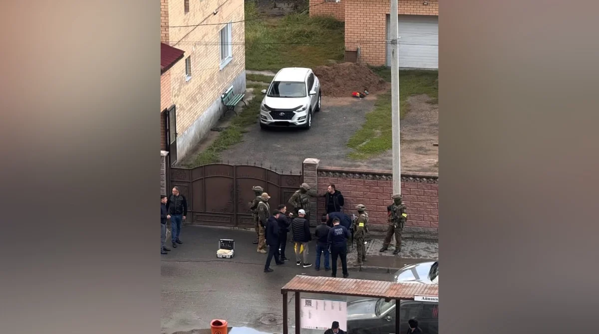 Силовики провели задержание на правом берегу Астаны